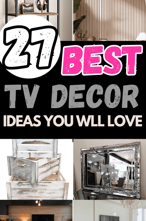 27 Insanely Gorgeous Ways To Decorate Around TV Stand