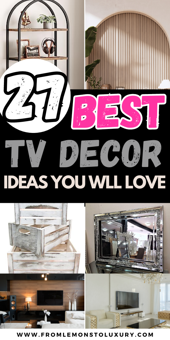 27 Insanely Gorgeous Ways To Decorate Around TV Stand