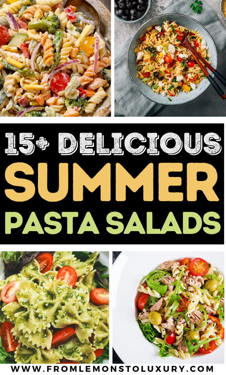 15+ Insanely Delicious Summer Pasta Salads To Recreate