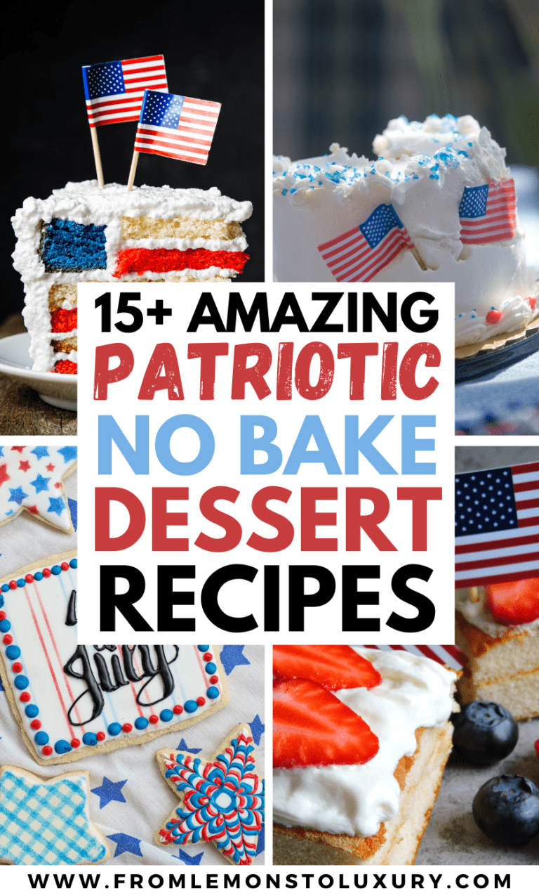 15+ Yummy No Bake Patriotic Desserts To Make