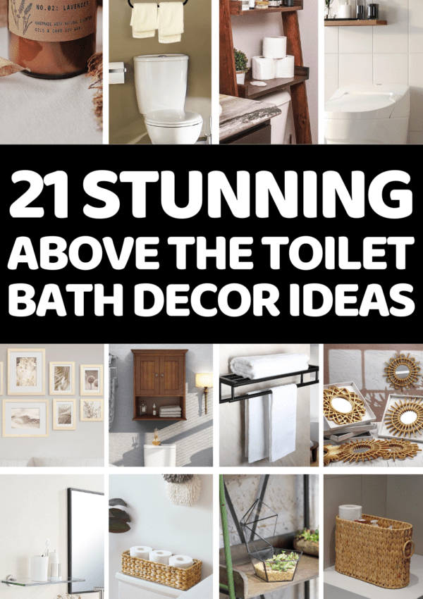 21+ Insanely Stunning Above The Toilet Bathroom Decor Ideas To Recreate