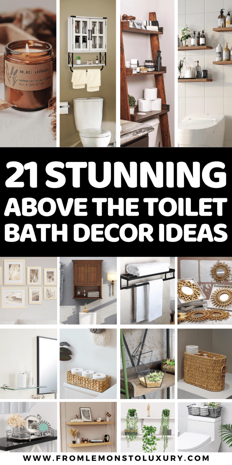 21+ Insanely Stunning Above The Toilet Bathroom Decor Ideas To Recreate