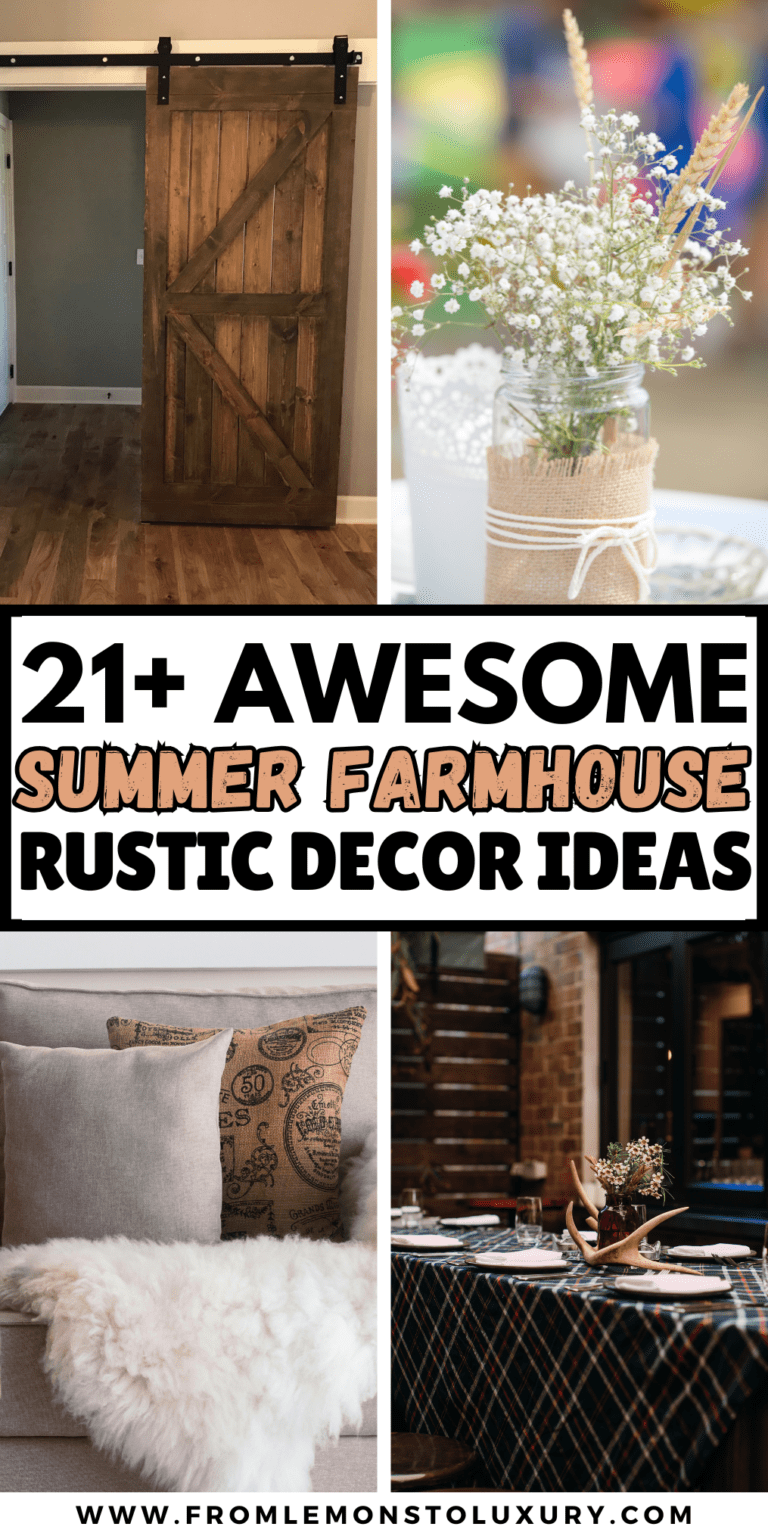 21+ Insanely Cute Summer Farmhouse Decor Ideas You Will Want To Create