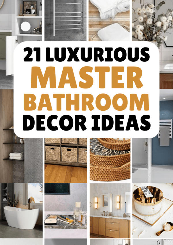 21+ Luxury Master Bath Ideas That Feel Like A 5 Star Hotel Room