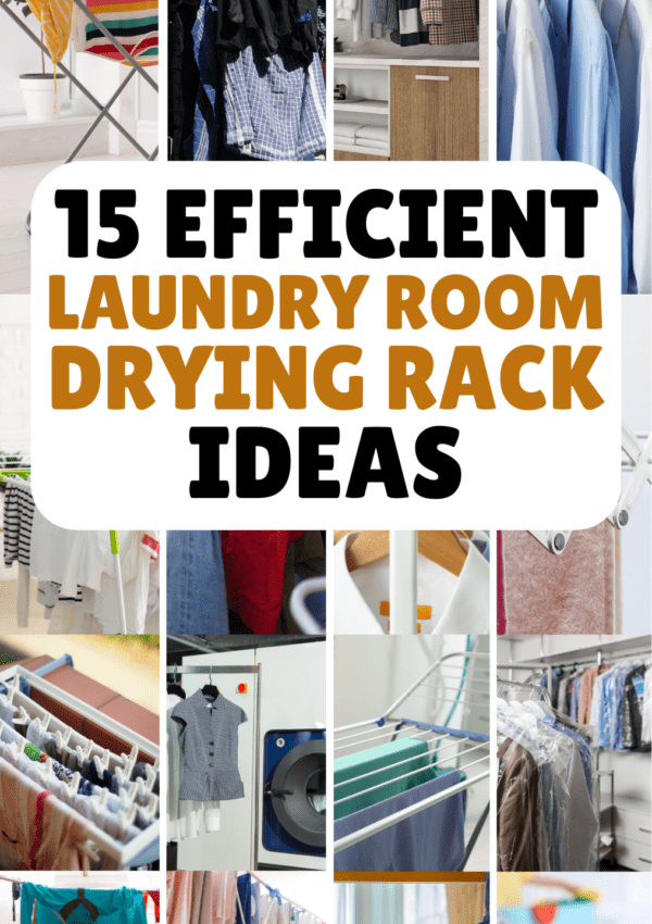 15+ Best Laundry Room Drying Rack Ideas That Are Useful