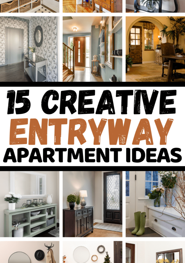 15+ Insanely Cute Entryway Apartment Ideas to Make Your Space Look Bigger