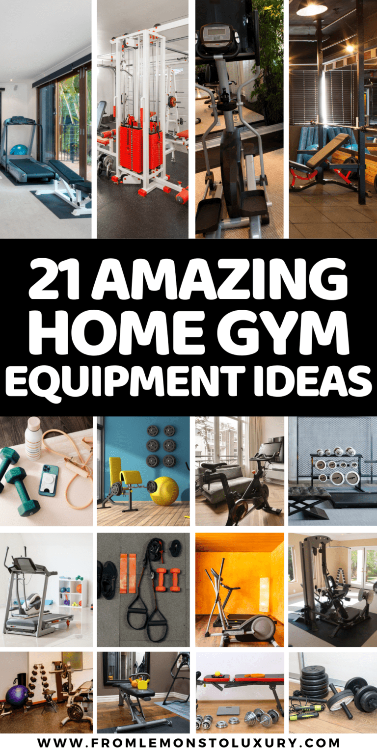 21+ Insanely Good Gym Equipment Ideas You Need For Your Home Gym