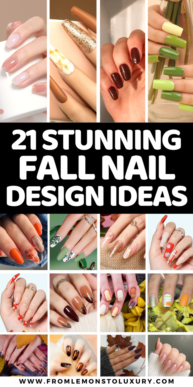 21+ Most Stunning Fall Nail Designs To Copy