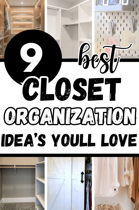 9 Creative Storage Solutions for Your Small Master Closet