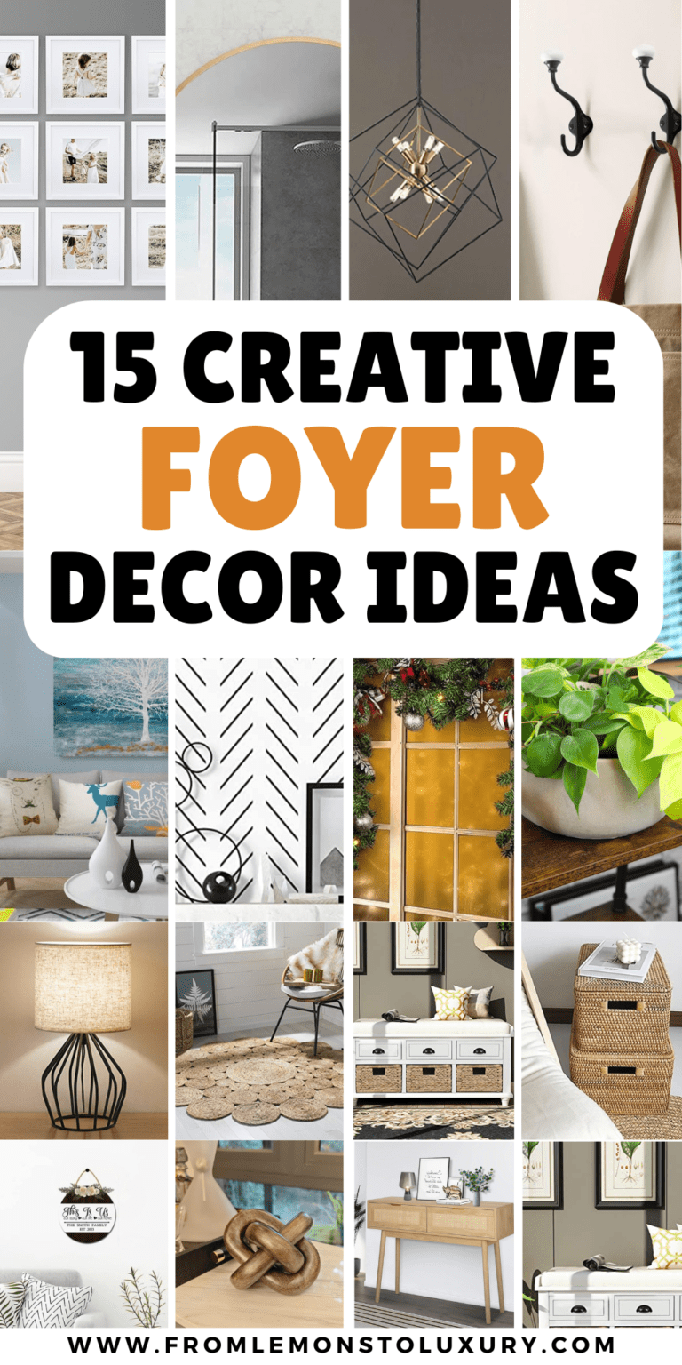 15+ Insanely Cute Foyer Decorating Inspiration Ideas you Have To Try