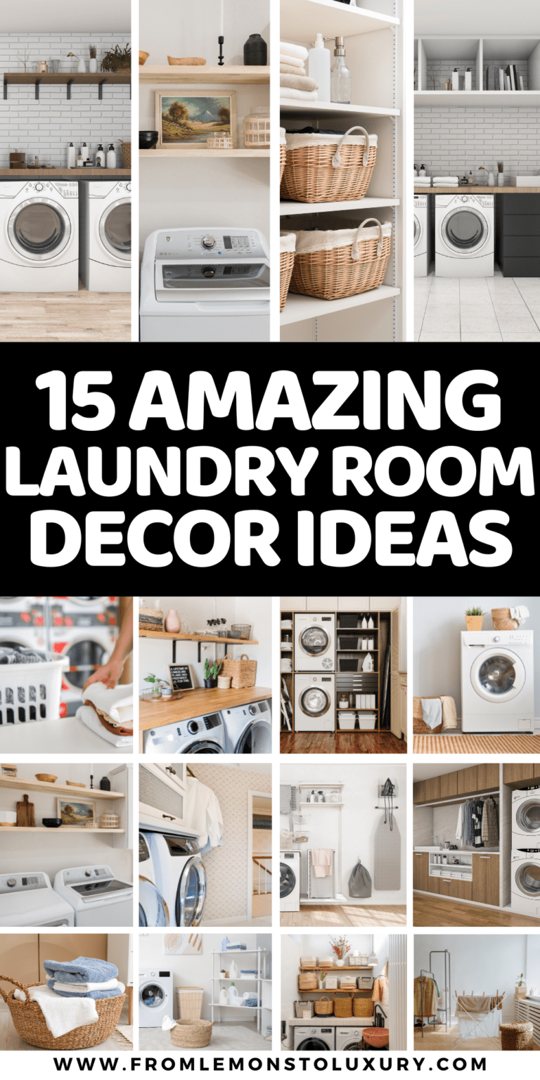 15+ Insanely Cute Laundry Room Ideas To Recreate