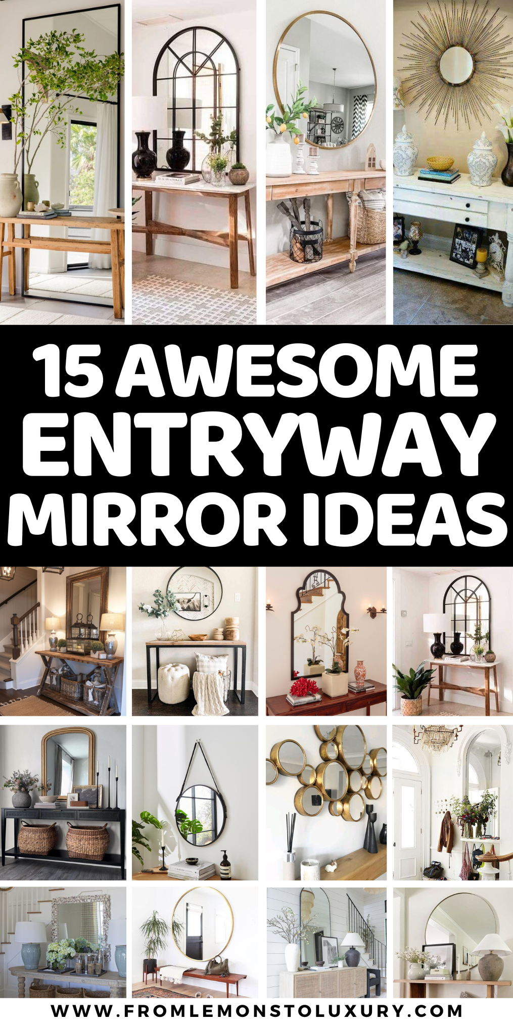 entryway mirror ideas