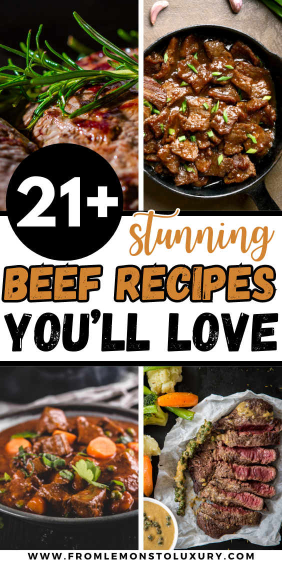 21+ Best Beef Recipes Everyone Will Love That Are Delicious