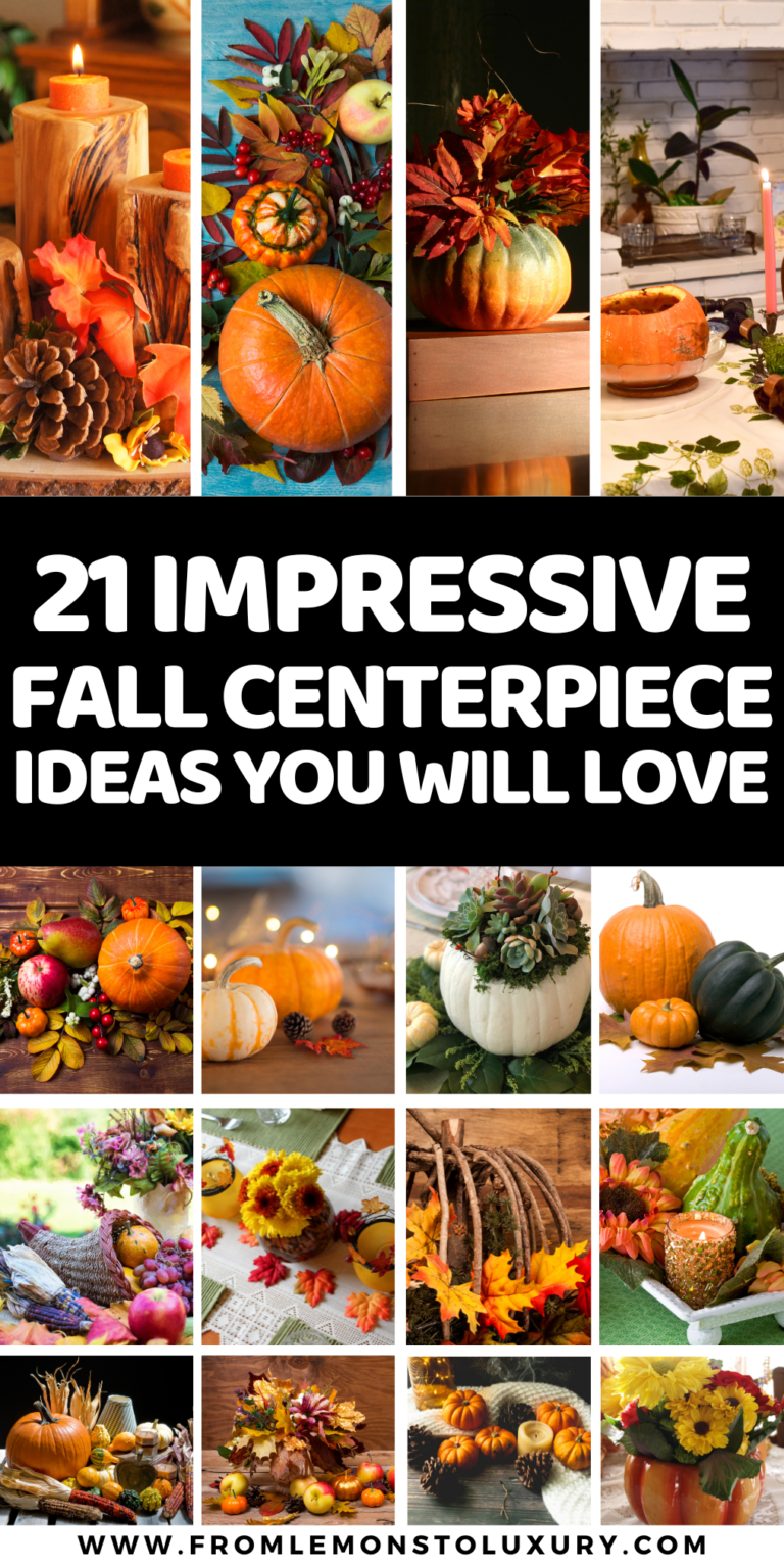 21+ Insanely Impressive Fall Centerpiece Ideas You Will Love