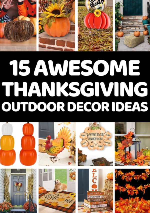 15+ Insanely Cute Thanksgiving Decorations Outdoor That Will Impress