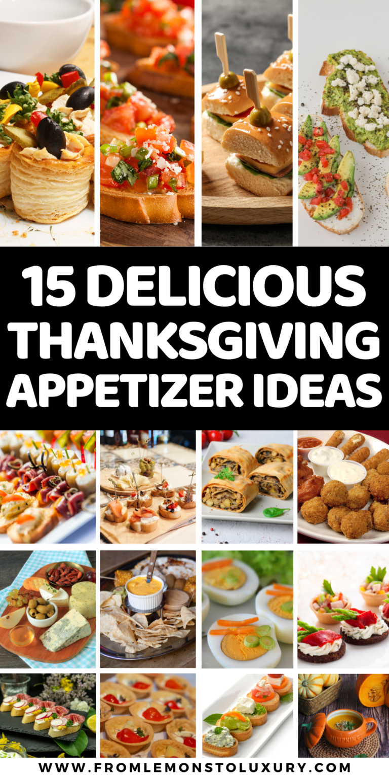 15+ Most Delicious Thanksgiving Appetizers Everyone Will Love