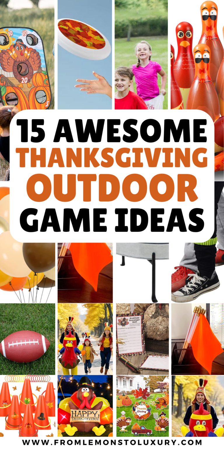 15+ Most Memorable Thanksgiving Outdoor Games You Must Do