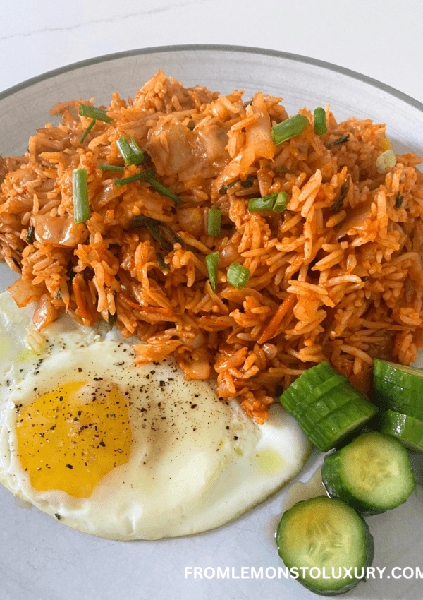 Easy 10 Minute Kimchi Fried Rice Recipe