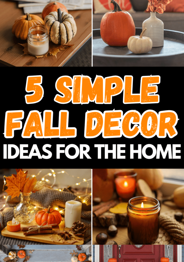 5+ Simple Fall Decor Ideas For The Home That You Will Love