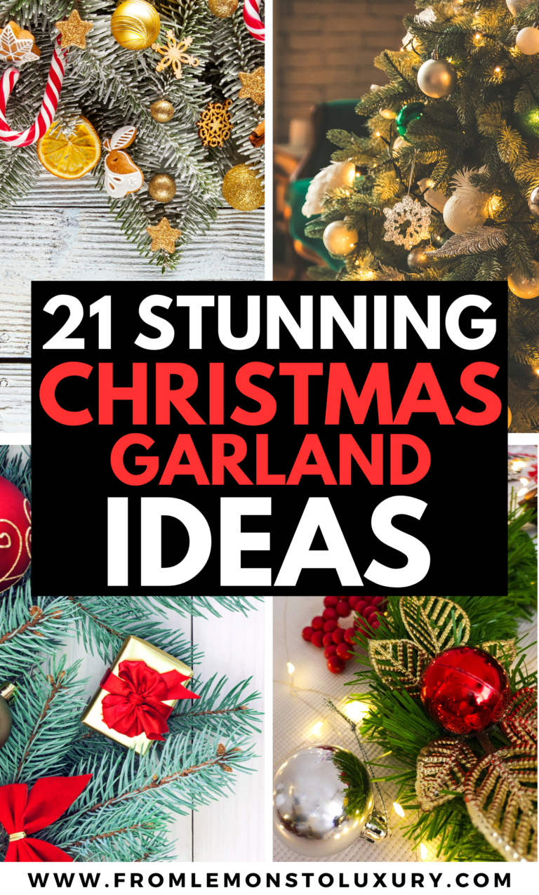 21+ Impressive Christmas Garland Ideas That Are Insanely Cute