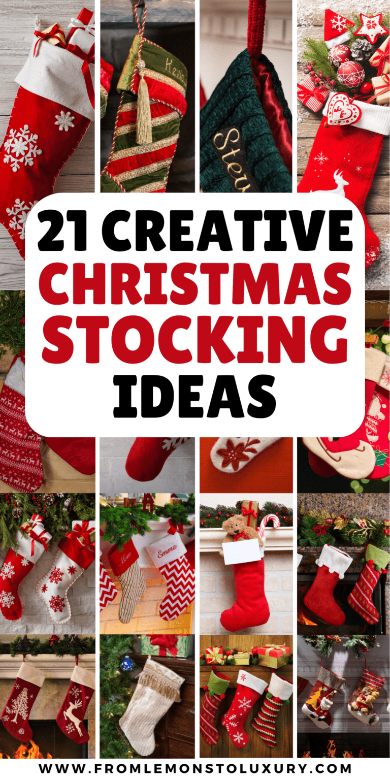 21+ Impressive Christmas Stocking Ideas That Are Super Cute