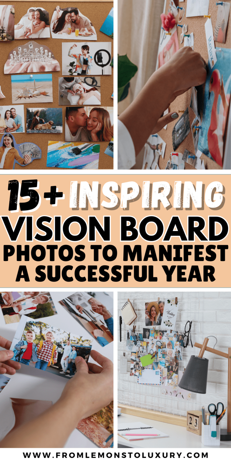 15+ Best Vision Board Photos To Manifest A Successful Year