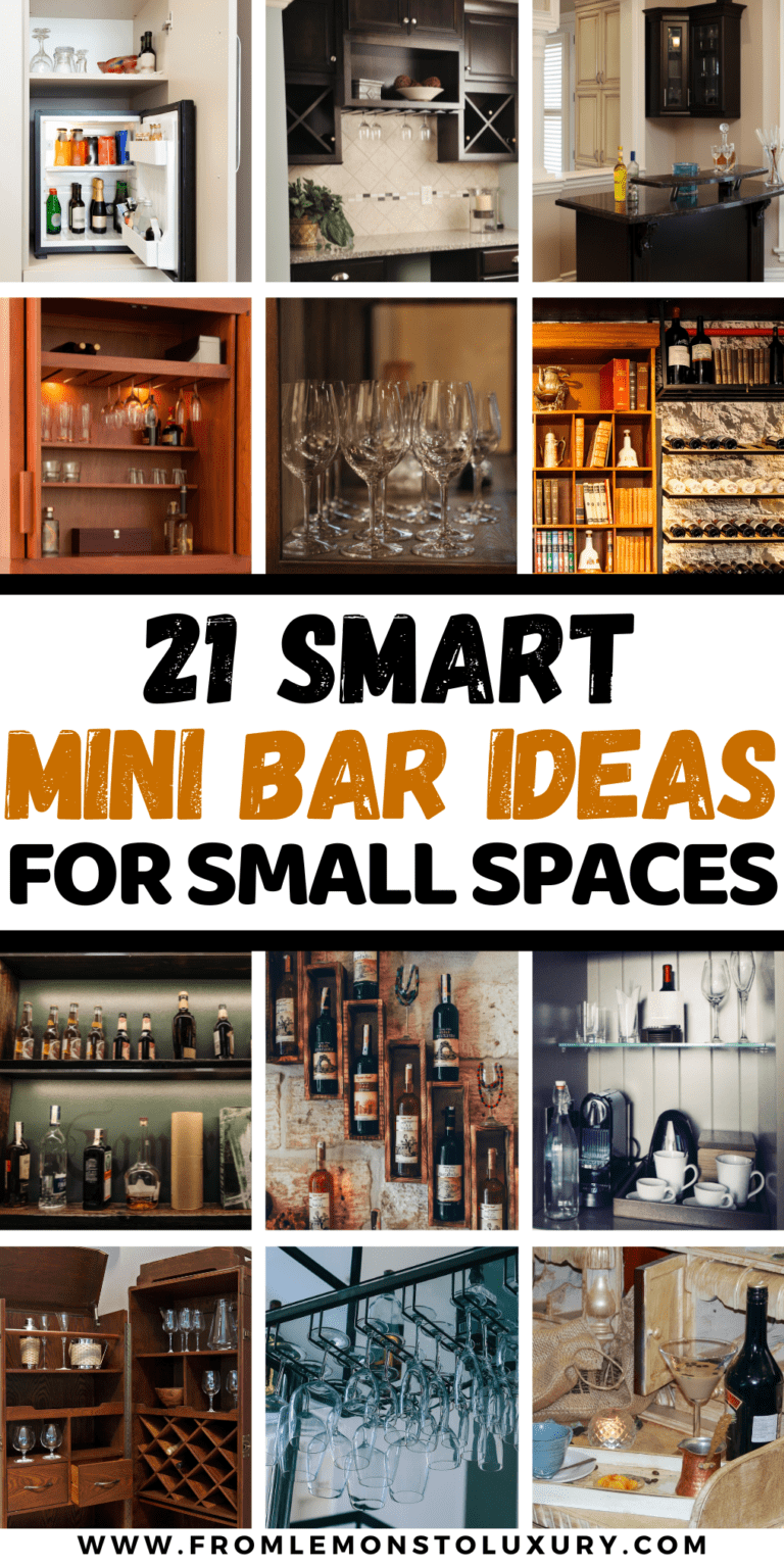21+ Best Mini Bar Ideas For Small Spaces You Will Be Obsessed With