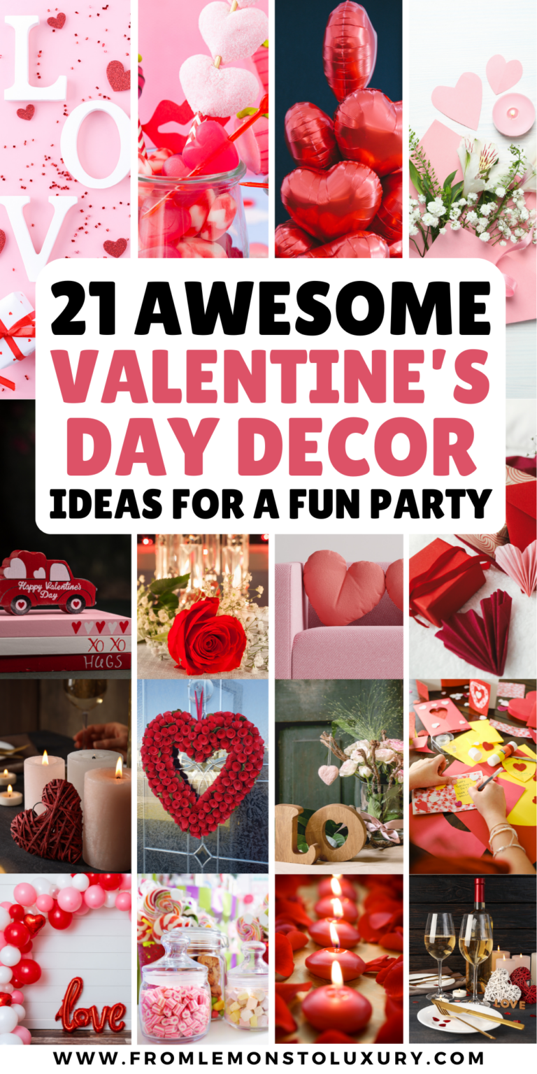 21+ Best Valentine’s Day Decorations For A Fun Party At Home