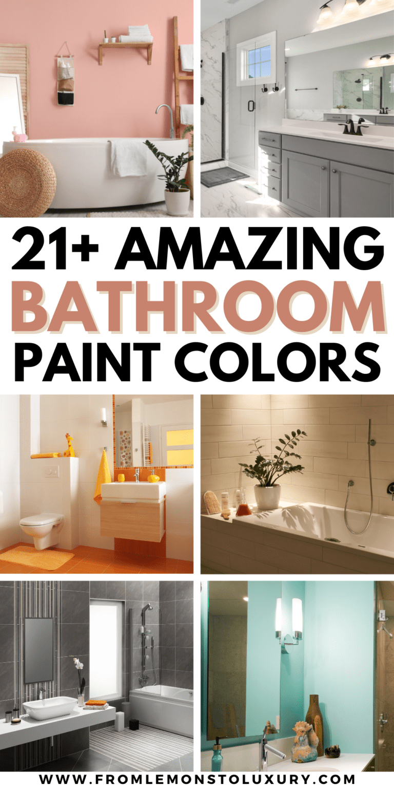 21+ Most Popular Bathroom Paint Colors That You Can’t Go Wrong With