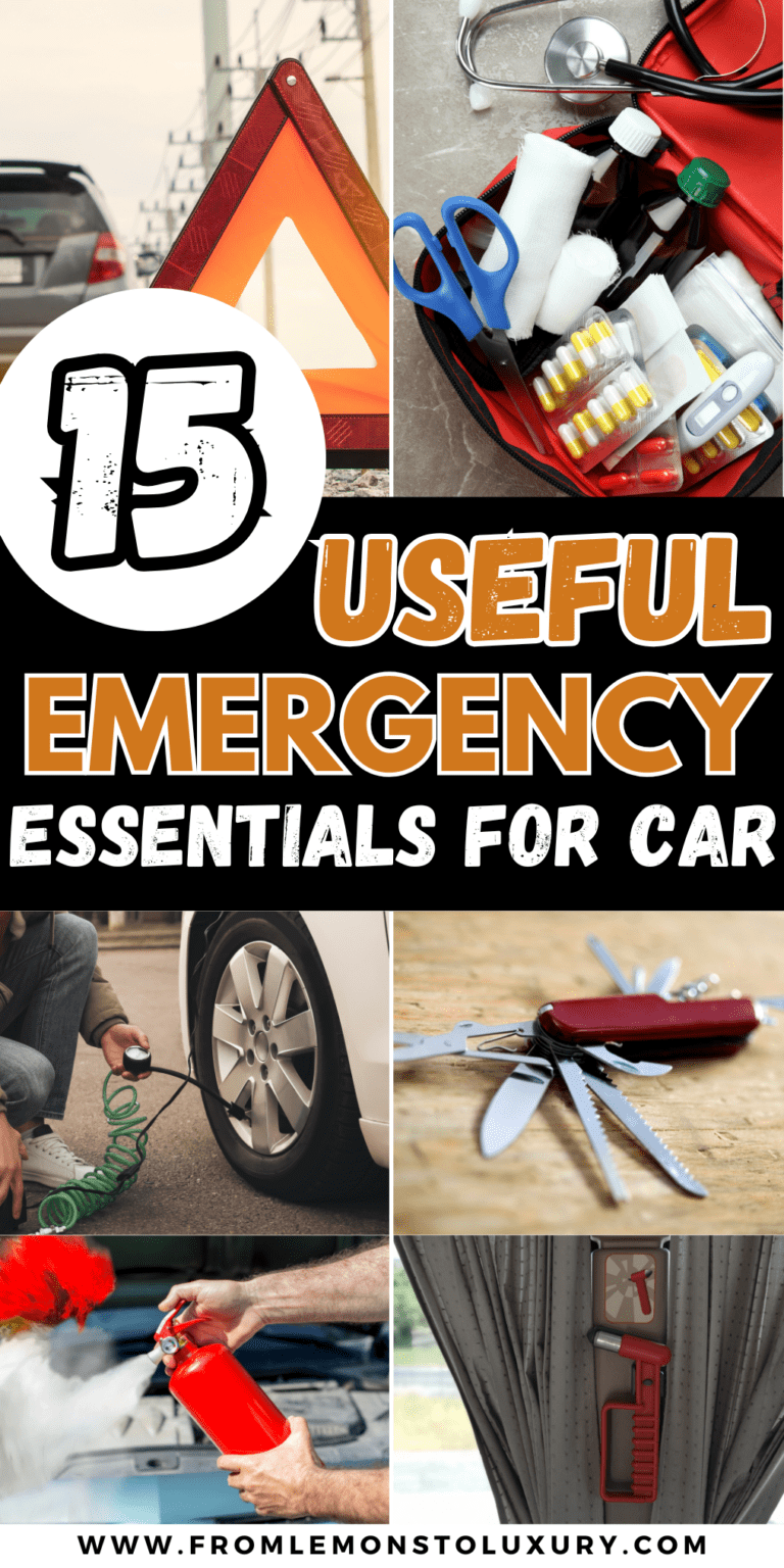 15+ Must Have Emergency Essentials For Car Ideas You Need