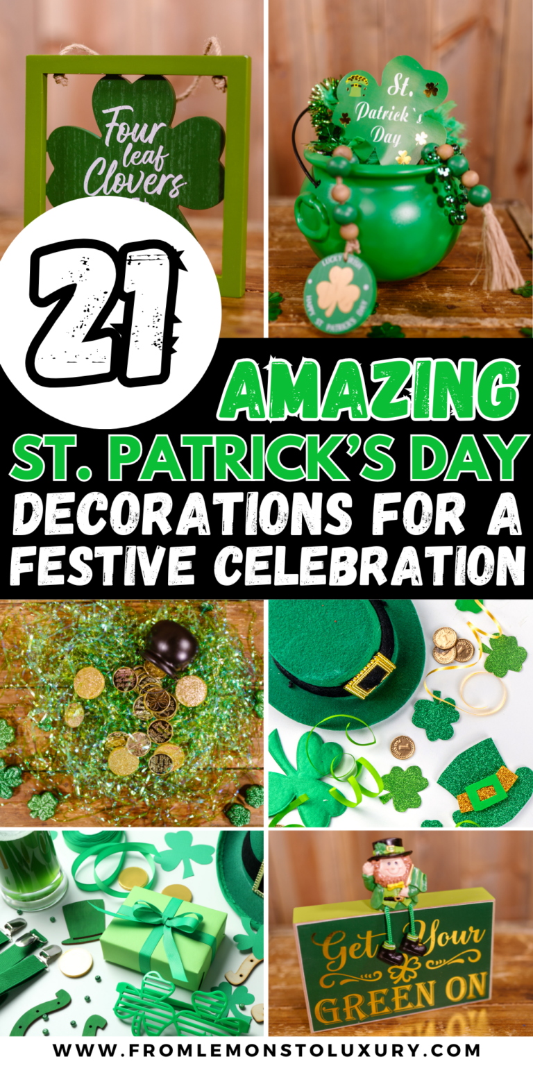 21+ Insanely Fun St. Patrick’s Day Decorations For A Festive Celebration