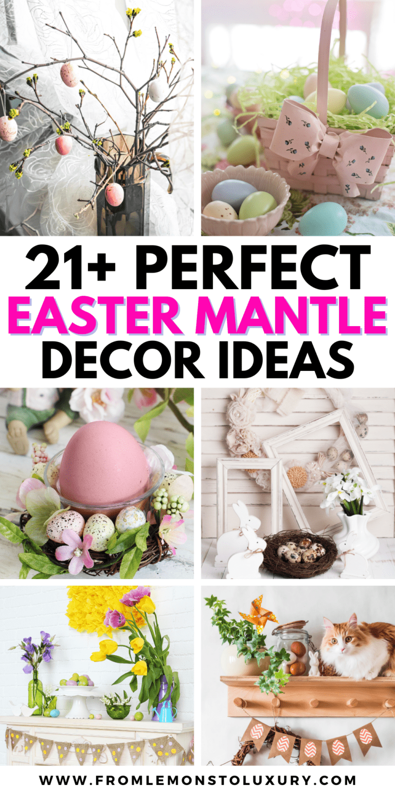 21+ Most Creative Easter Mantle Decor Ideas For Your Home