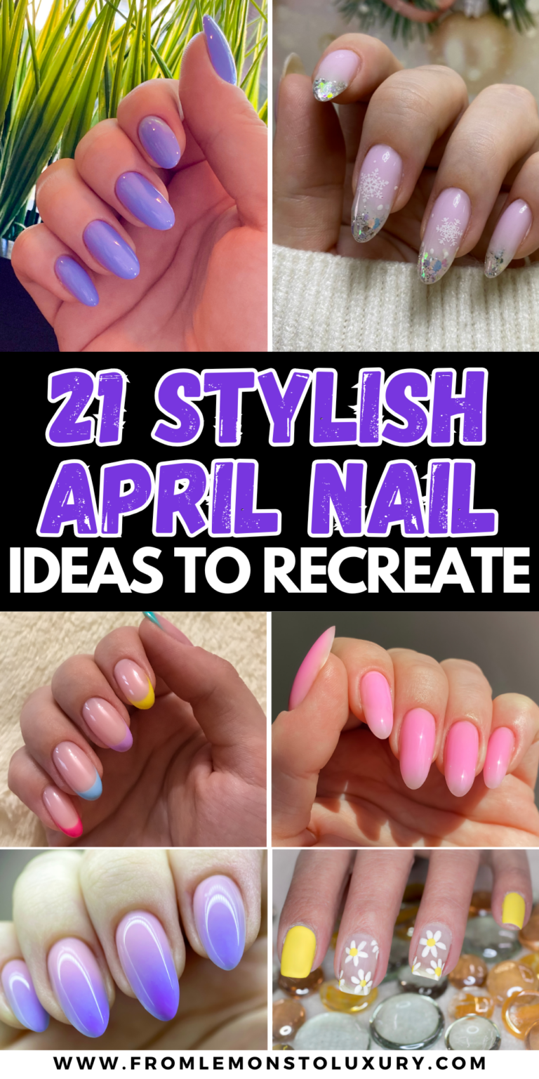 21+ Most Stunning April Nail Ideas You Must Copy