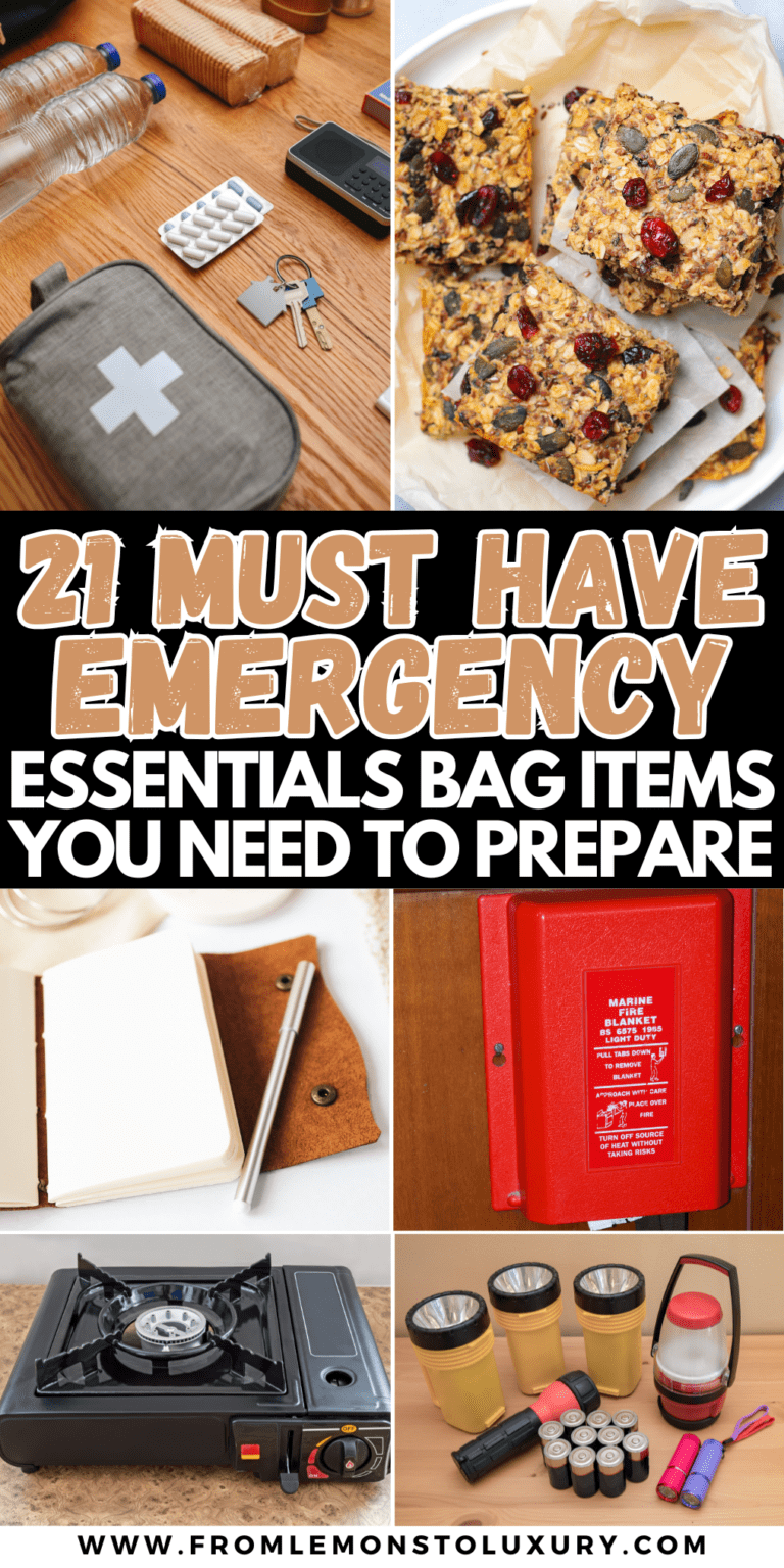 21+ Must Have Emergency Essentials Bag Items You Need For Any Event