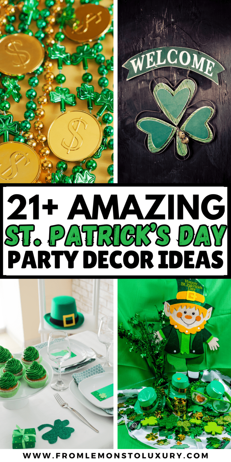 21+ Stunning St Patrick’s Day Party Decor Ideas To Celebrate In Style