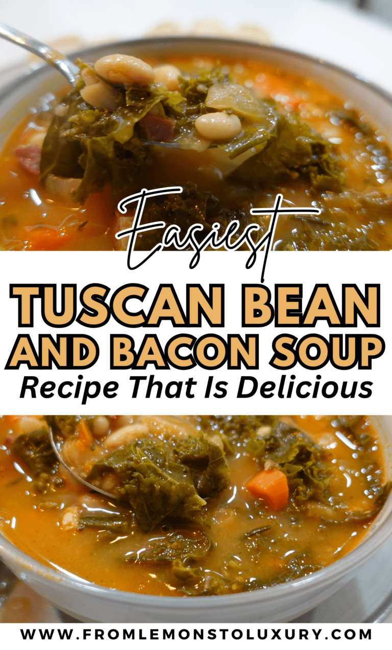 Easiest Tuscan Bean and Bacon Soup Recipe