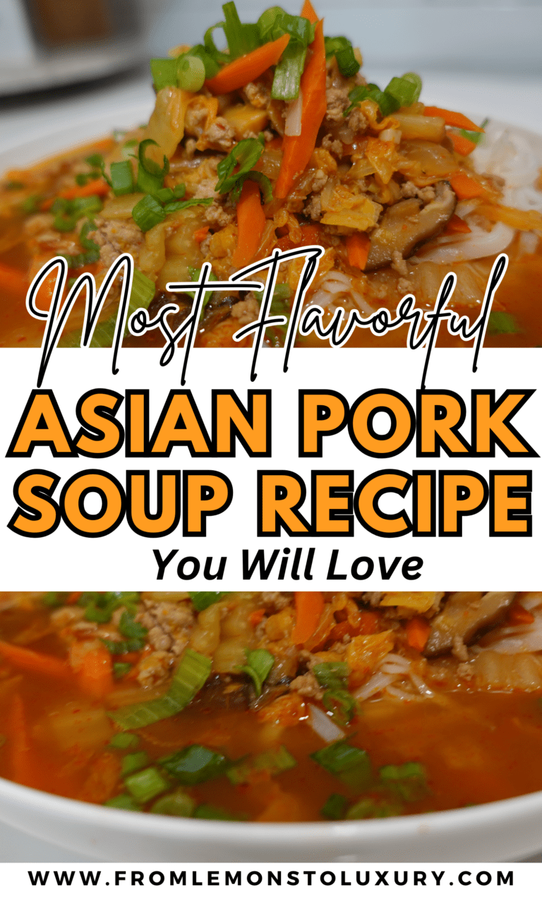 The Most Flavorful Asian Pork Soup Recipe You Will Love