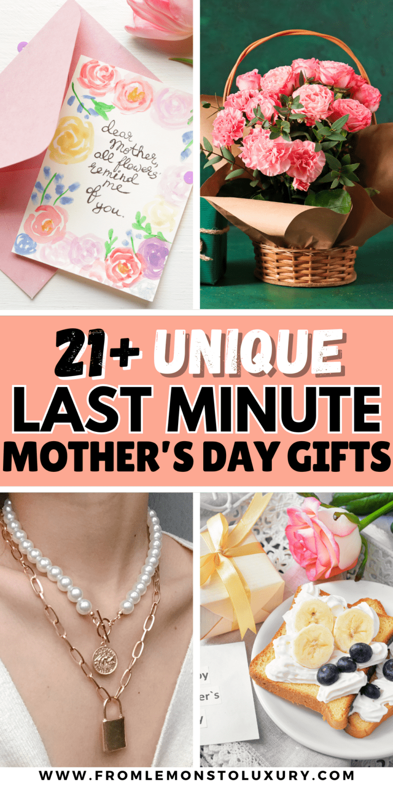 21+ Easy Last Minute Mother’s Day Gifts