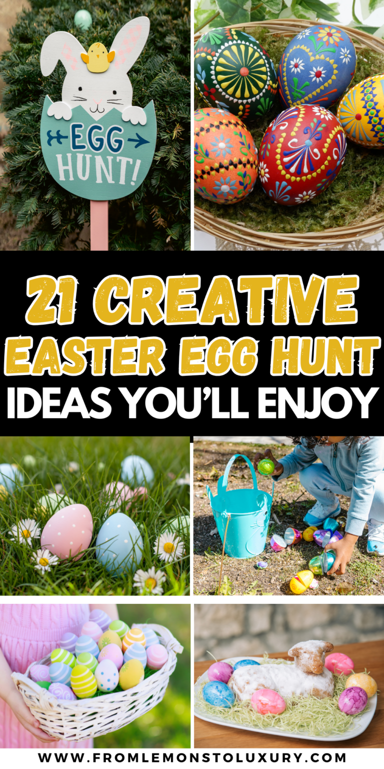 21+ Insanely Creative Easter Egg Hunt Ideas For A Fun Party