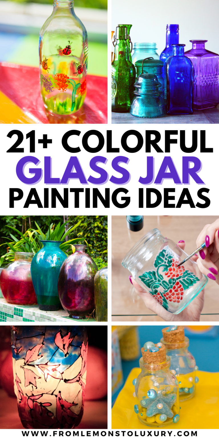 21+ Insanely Fun Glass Jar Painting Ideas Everyone Will Love