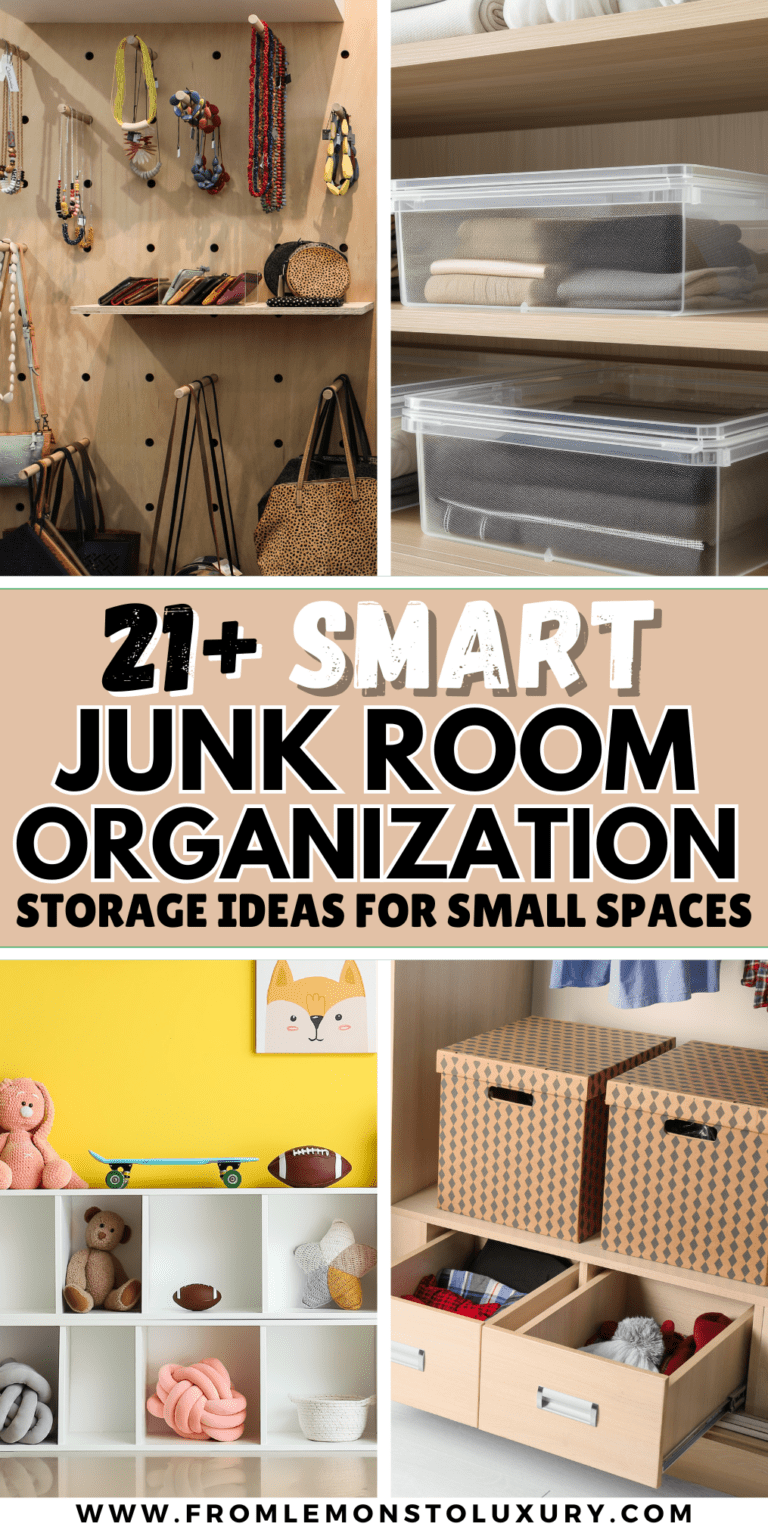 21+ Junk Room Organization Storage Ideas That Are Space Saving