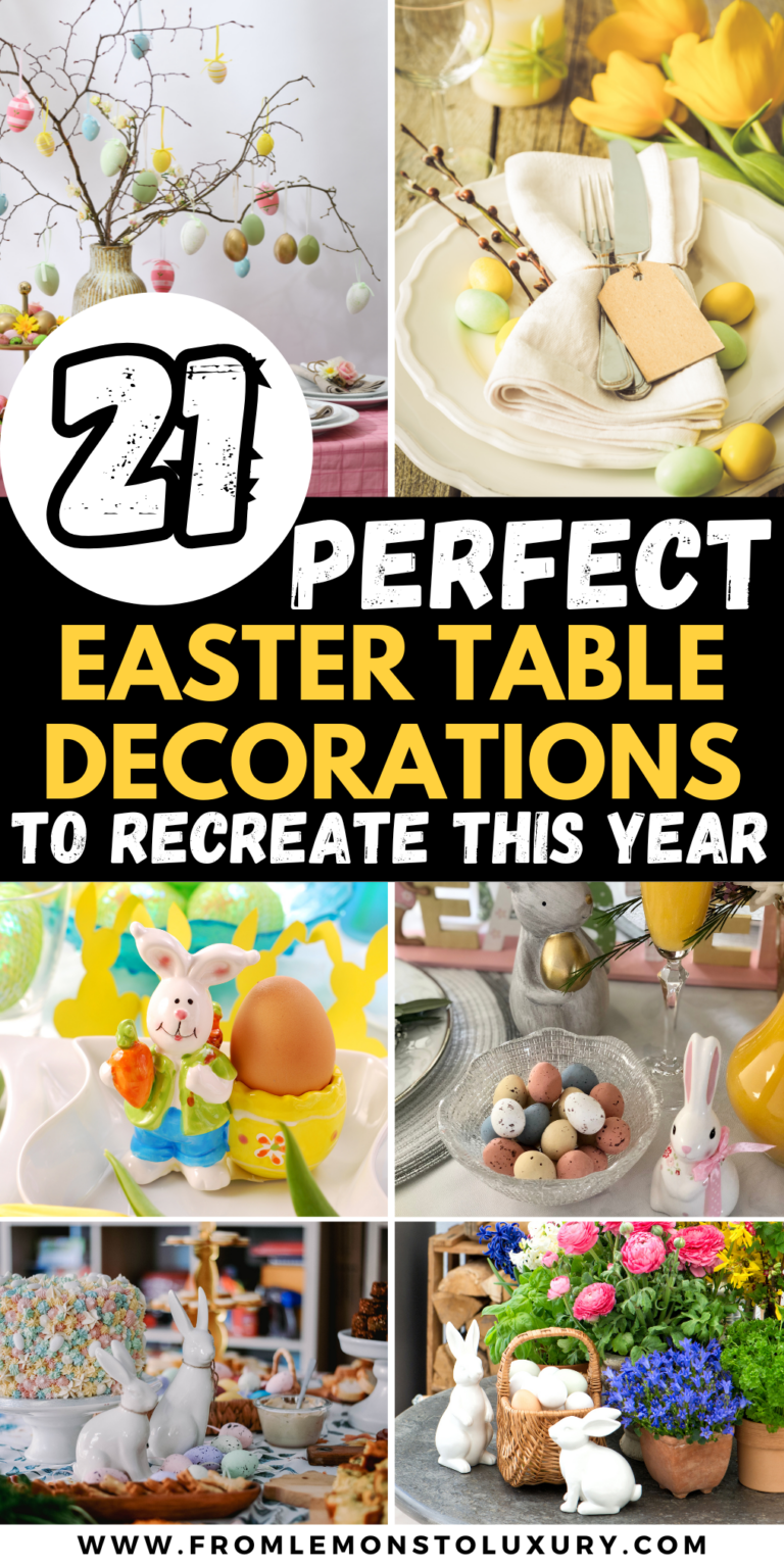 21+ Most Stunning Easter Table Decorations To Recreate This Year