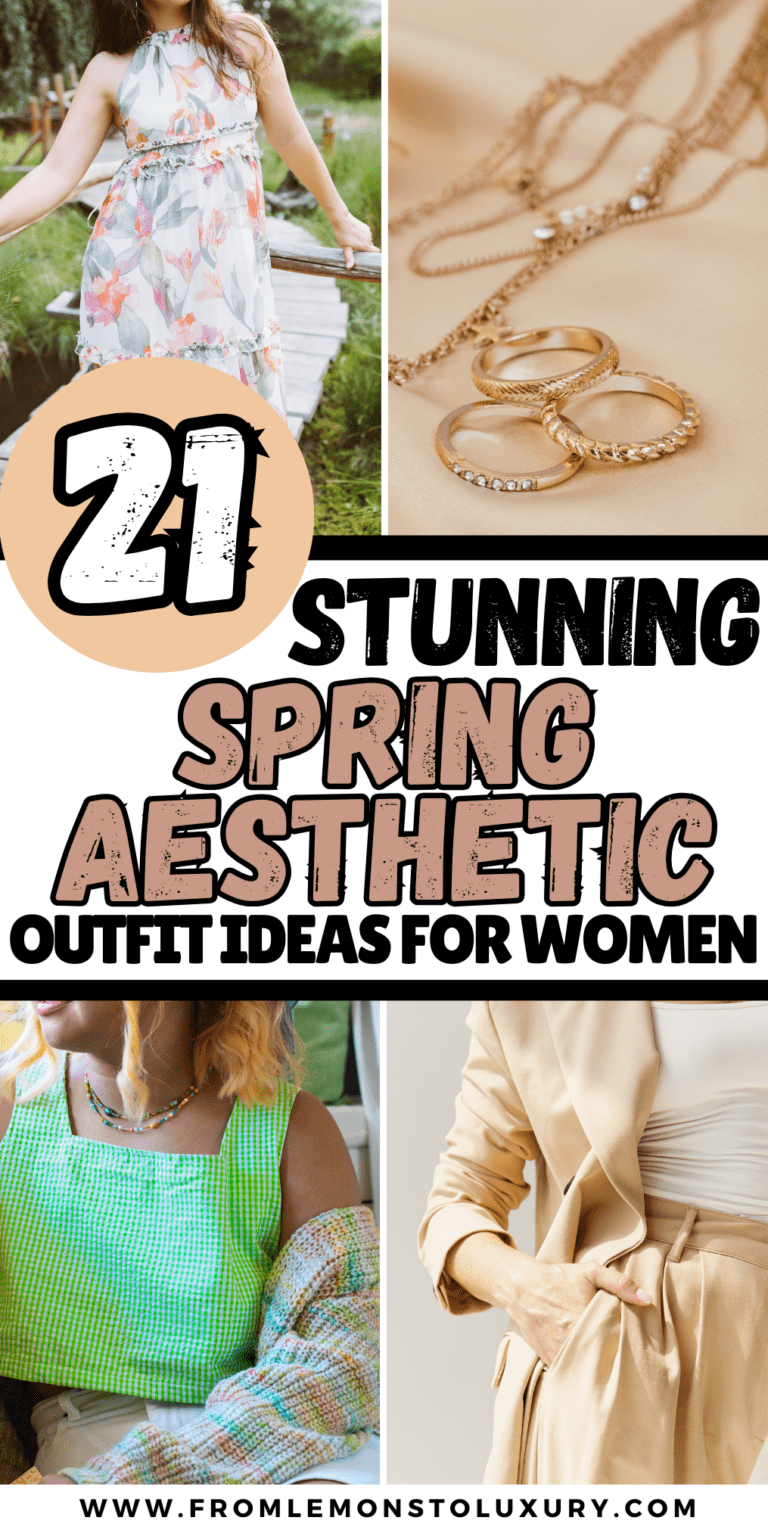 21+ Stunning Spring Aesthetic Outfit Ideas You Will Love