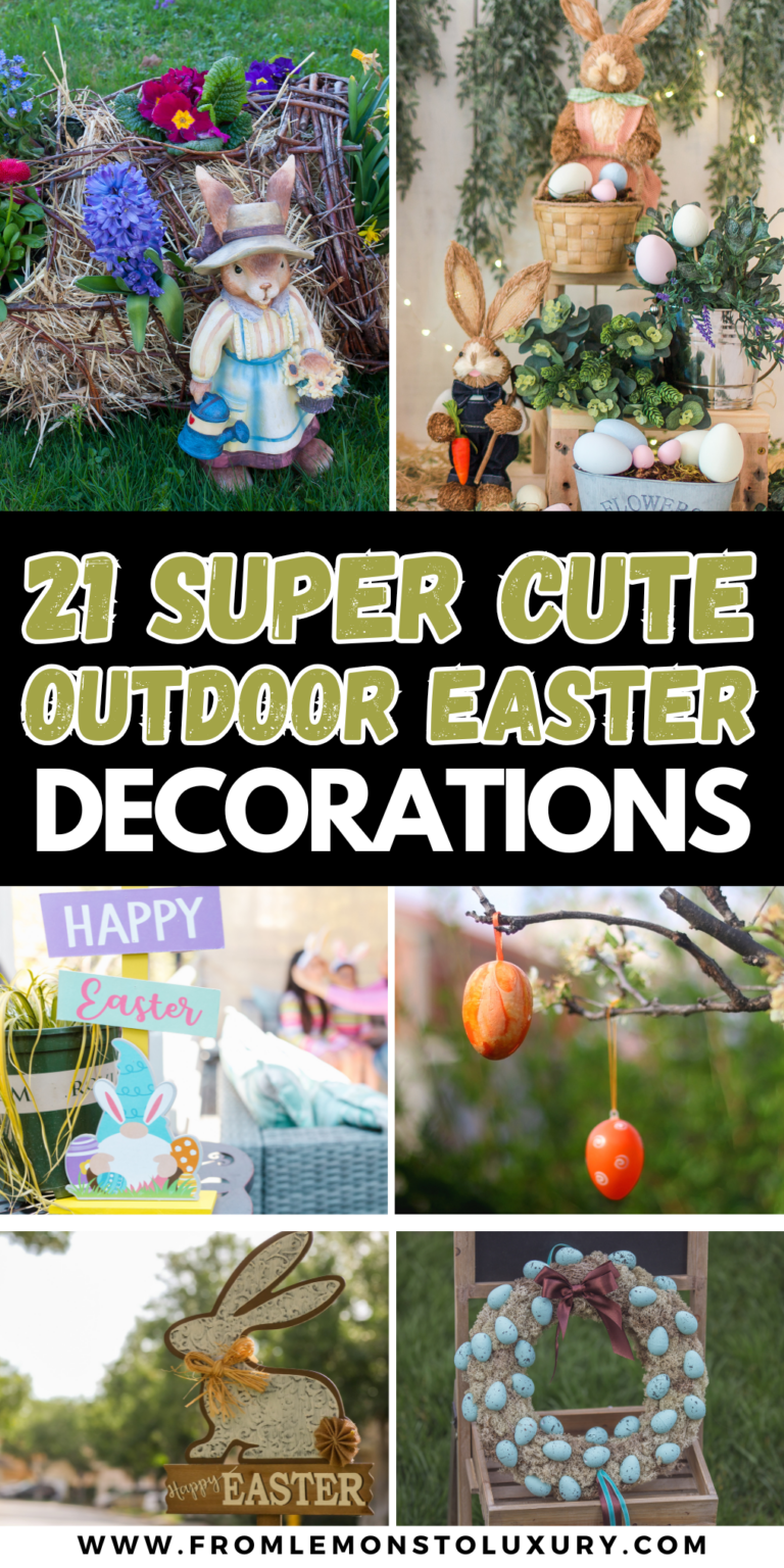 21+ Super Cute Outdoor Easter Decorations To Try This Spring