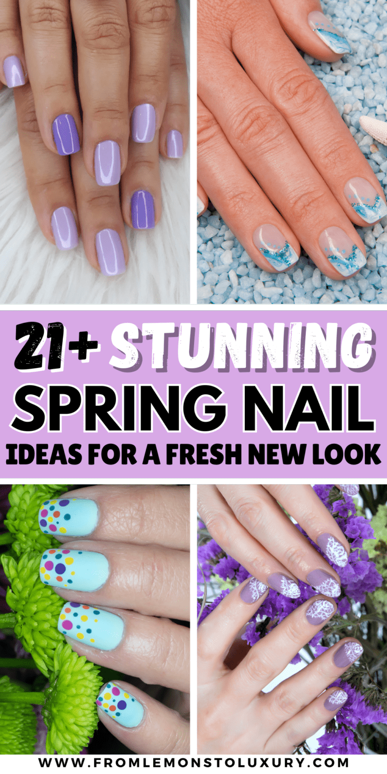 21+ Gorgeous Spring Nail Ideas You’ll Love