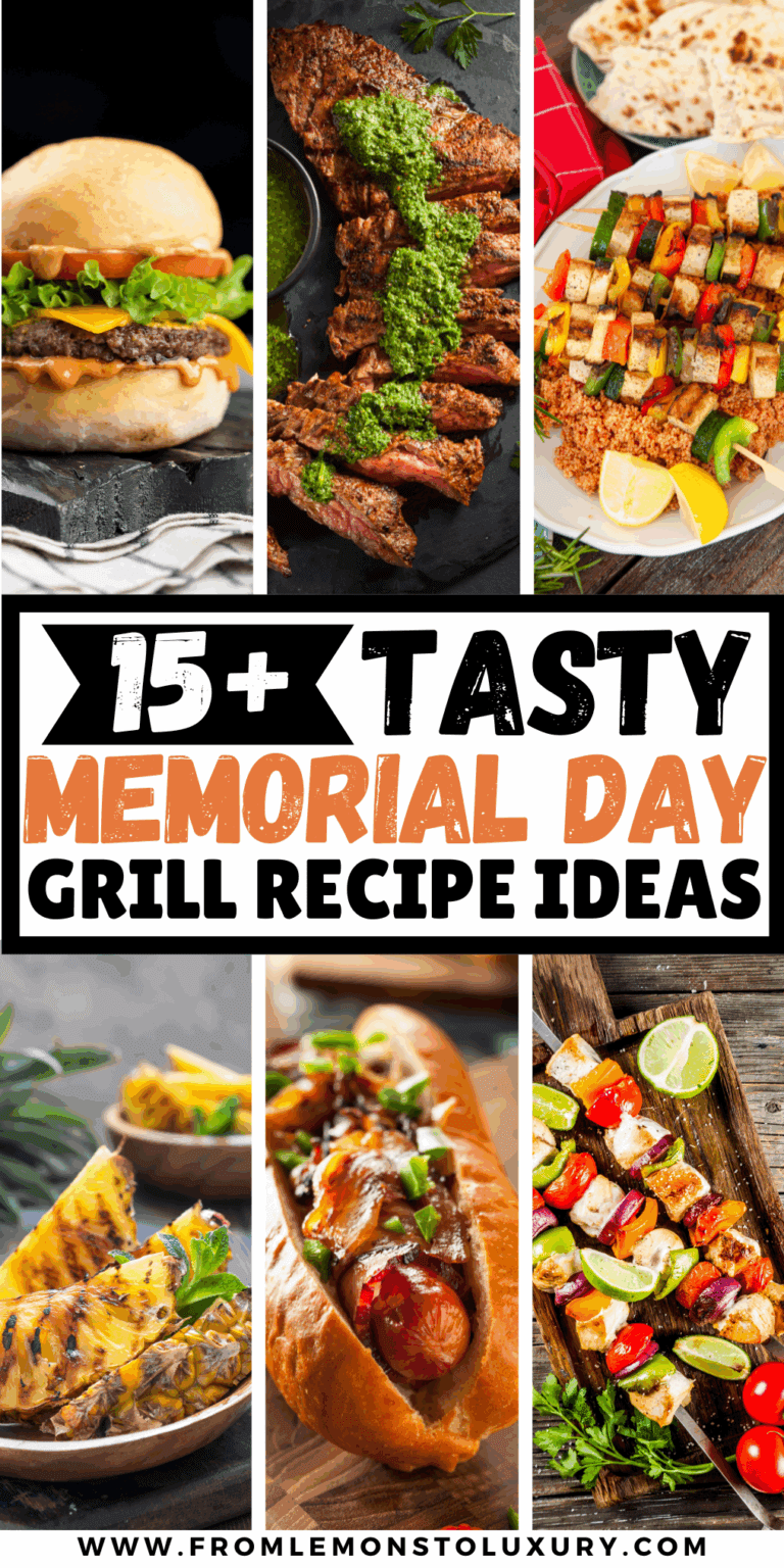 15+ Quick and Tasty Memorial Day Grill Recipes for Easy Hosting