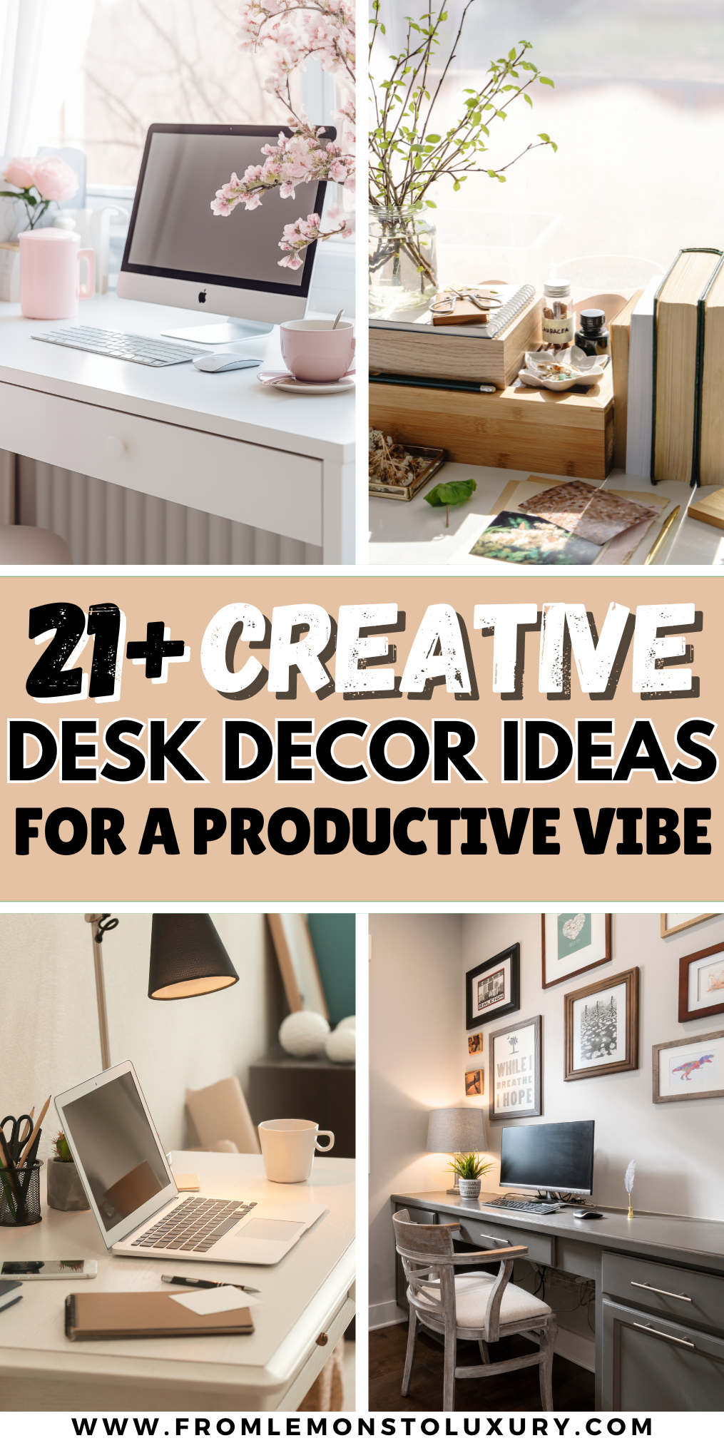 21 Cozy Desk Decor Ideas For The Ultimate Productive Vibe From 