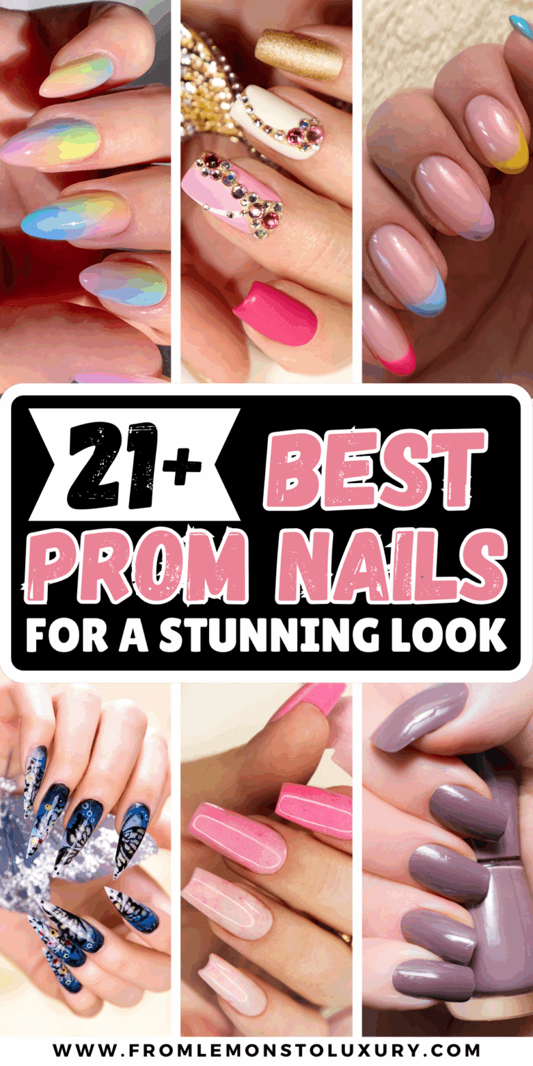 21+ Hottest Prom Nails That Are Unforgettable