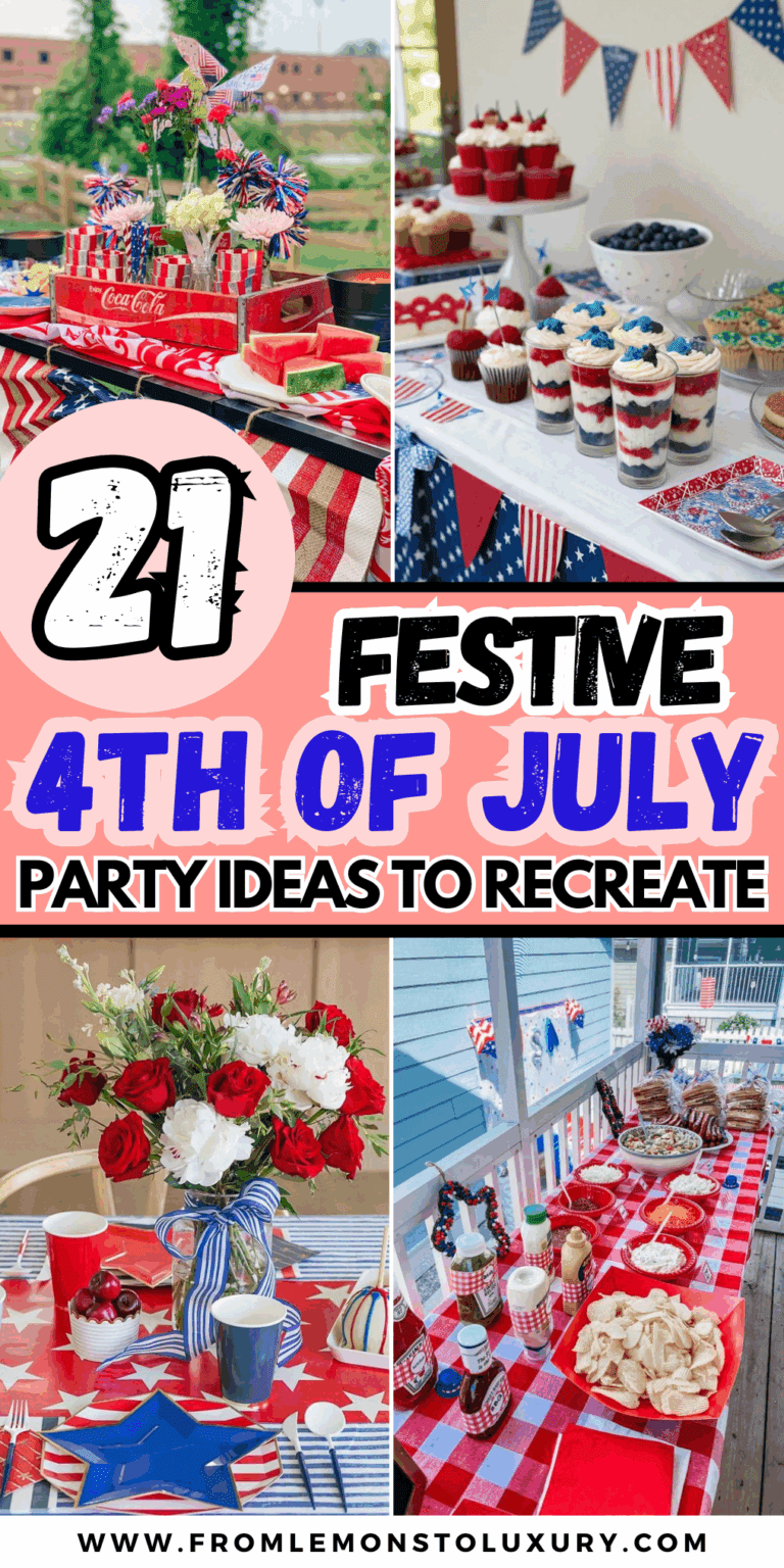 21+ 4th of July Party Ideas That Will Wow A Crowd