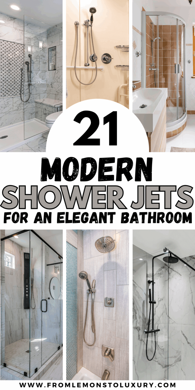 21+ Modern Shower Jet Ideas For Master Bathroom Upgrade
